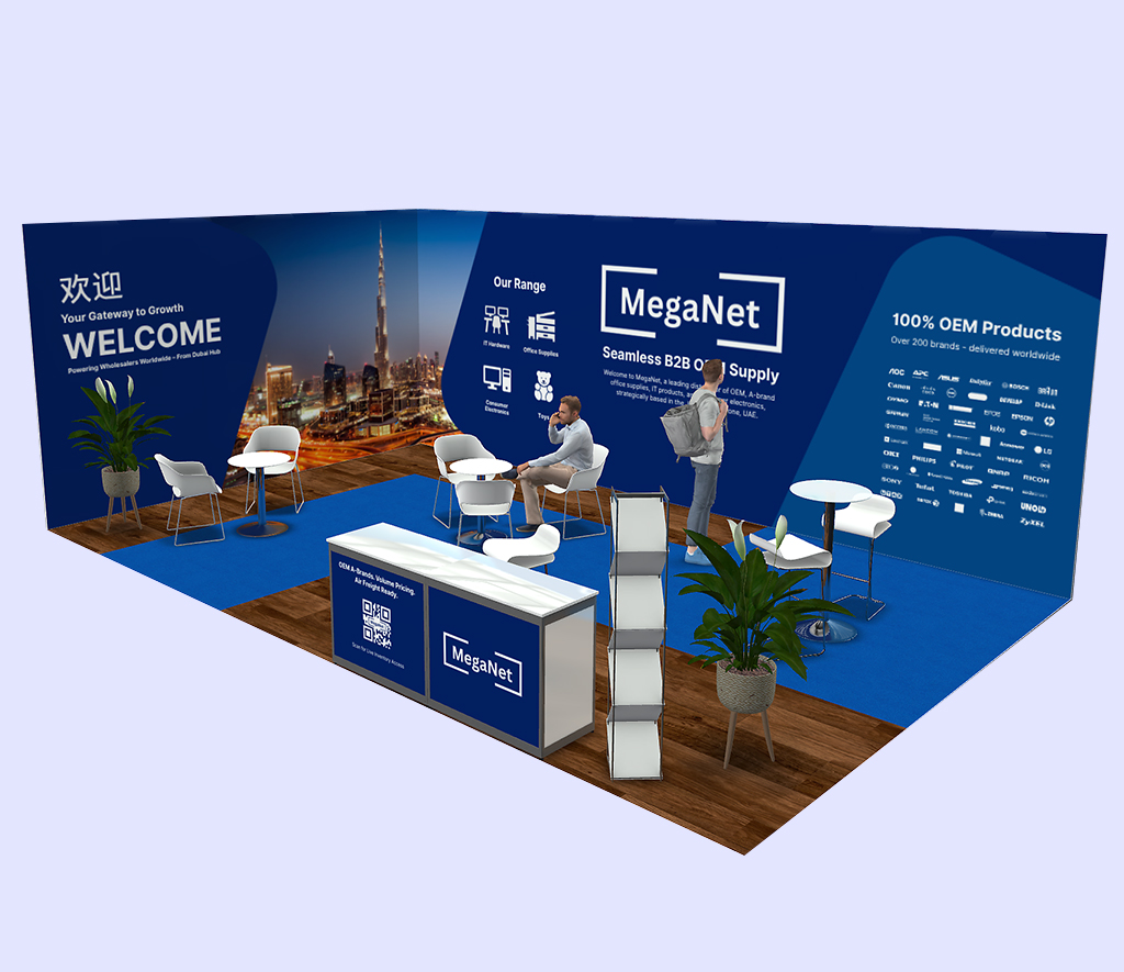 Messestand Layout Dubai